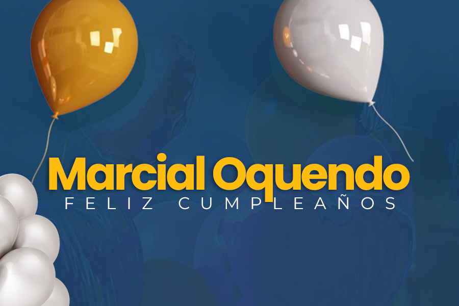 🎉¡FELIZ CUMPLEAÑOS, MARCIAL! 🎉