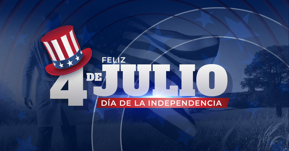 🎉Celebramos el 4 de Julio: Día de la Independencia🎉