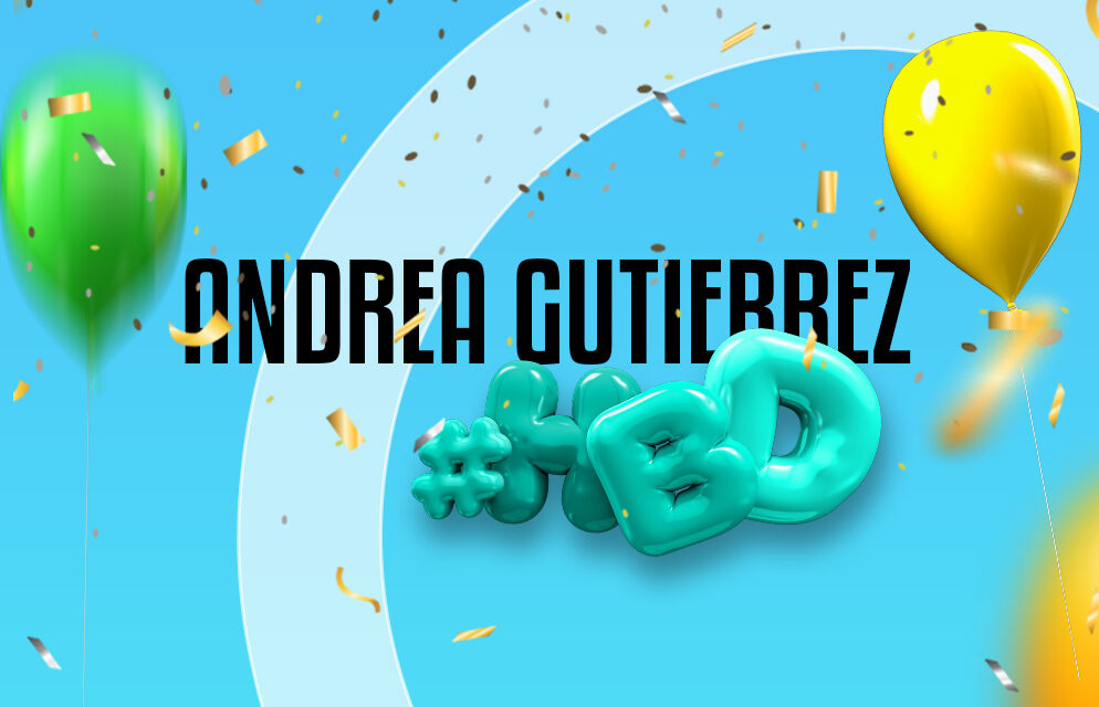 🎉¡FELIZ CUMPLEAÑOS, ANDREA GUTIÉRREZ!🎉